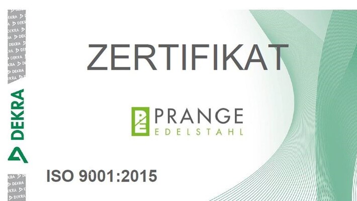 September 2024: ISO Zertifizierung nach DIN ISO 9001:2015