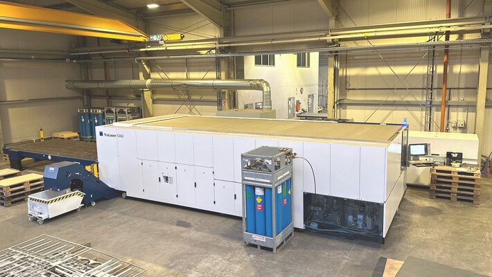 Oktober 2023: Anschaffung des TruLaser 5060 fiber
